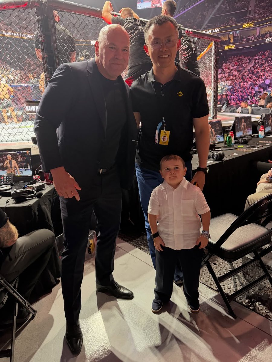 The real main event of #UFCAbuDhabi. Stay bullish 😎🔥