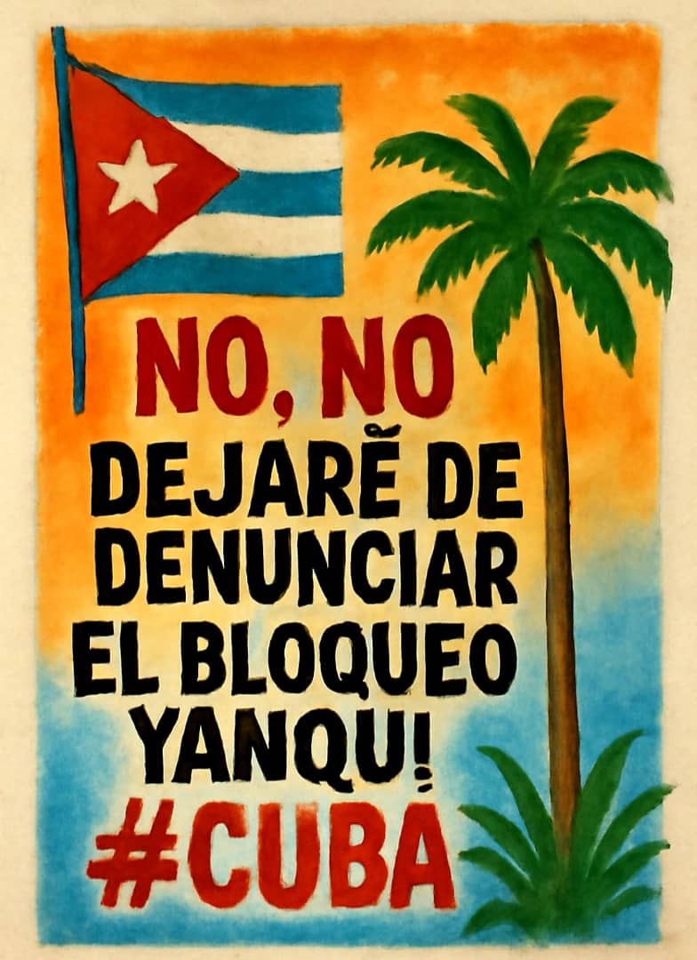 🇨🇺💪♥️
#TumbaElBloqueo