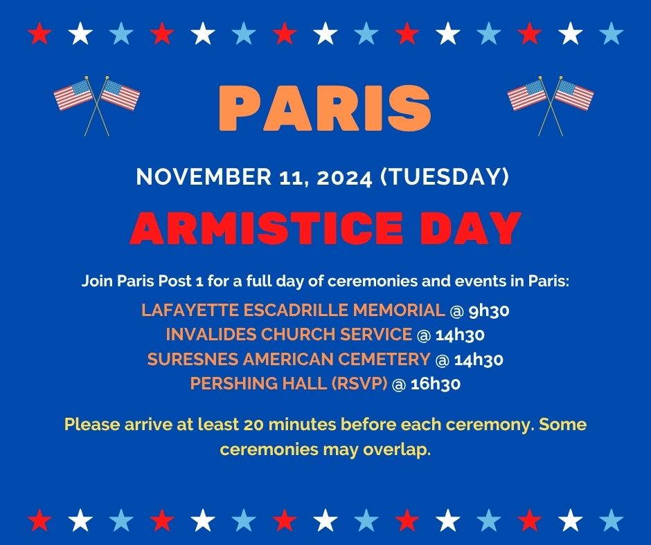 American Legion Paris Post 1 tweet media