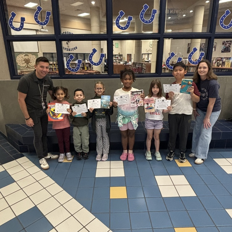 Congratulations to our book vending machine award recipients this week. These students were chosen by their teacher because they consistently show how MAVs Live Kind!