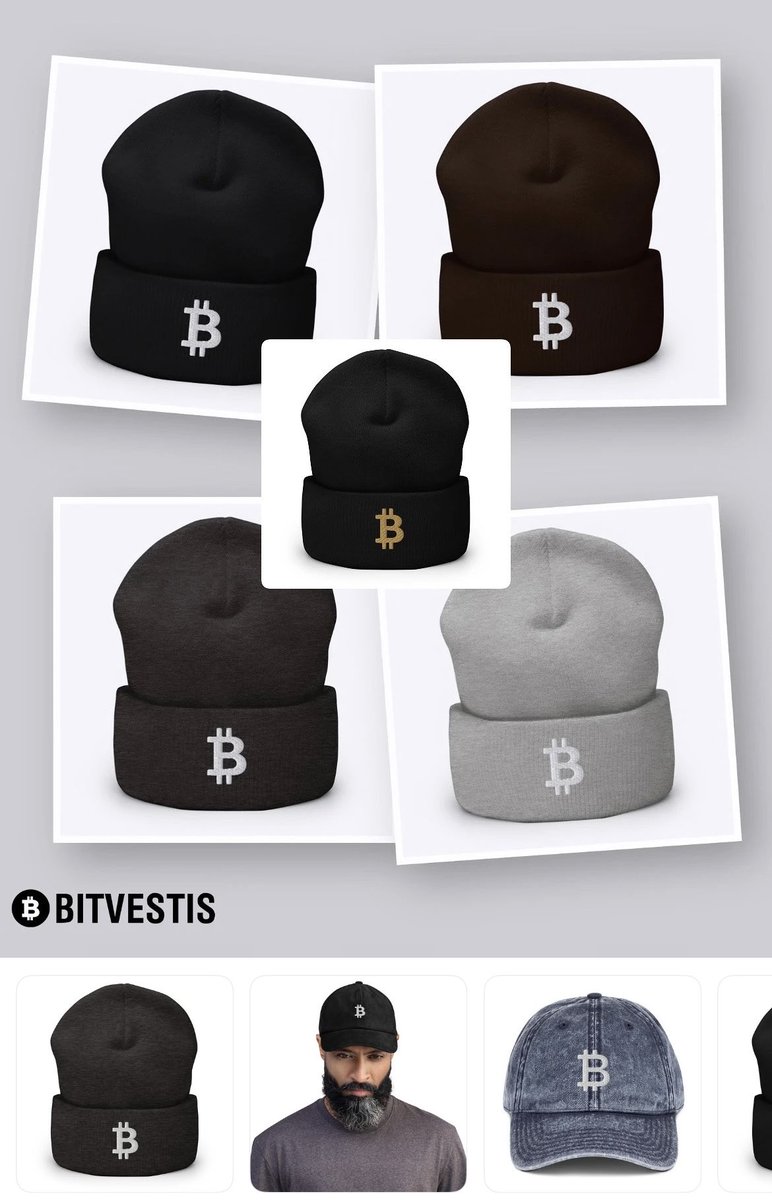 bitvestis's tweet image. Jetzt deine Bitcoin Cap/Beanie sichern – exklusiv bei BITVESTIS! 

🛒 bitvestis.de/collections/bi…

#Bitcoin #BitcoinCap #btc #hodl