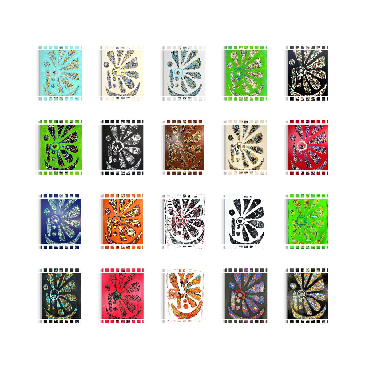 JafelDesign's tweet photo. “… infusing an element of surprise and emphasis. Subtle smiles curve from the lower edges, weaving warmth and emotion into the compositions—a recurring motif that unifies the collection with a touch of whimsy.

The artist’s inspiration draws heavily from ancient and African..” https://t.co/VgyrLV3aU1