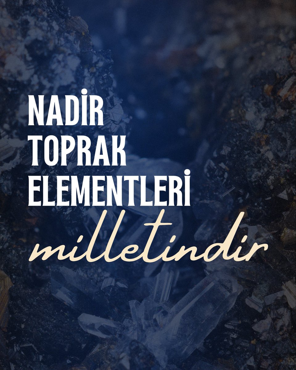 CHP_iletisim's tweet image. Bu ülkenin yer altı zenginlikleri
85 milyonun geleceğidir. 
Sattırmayız! 
Peşkeş çektirtmeyiz!