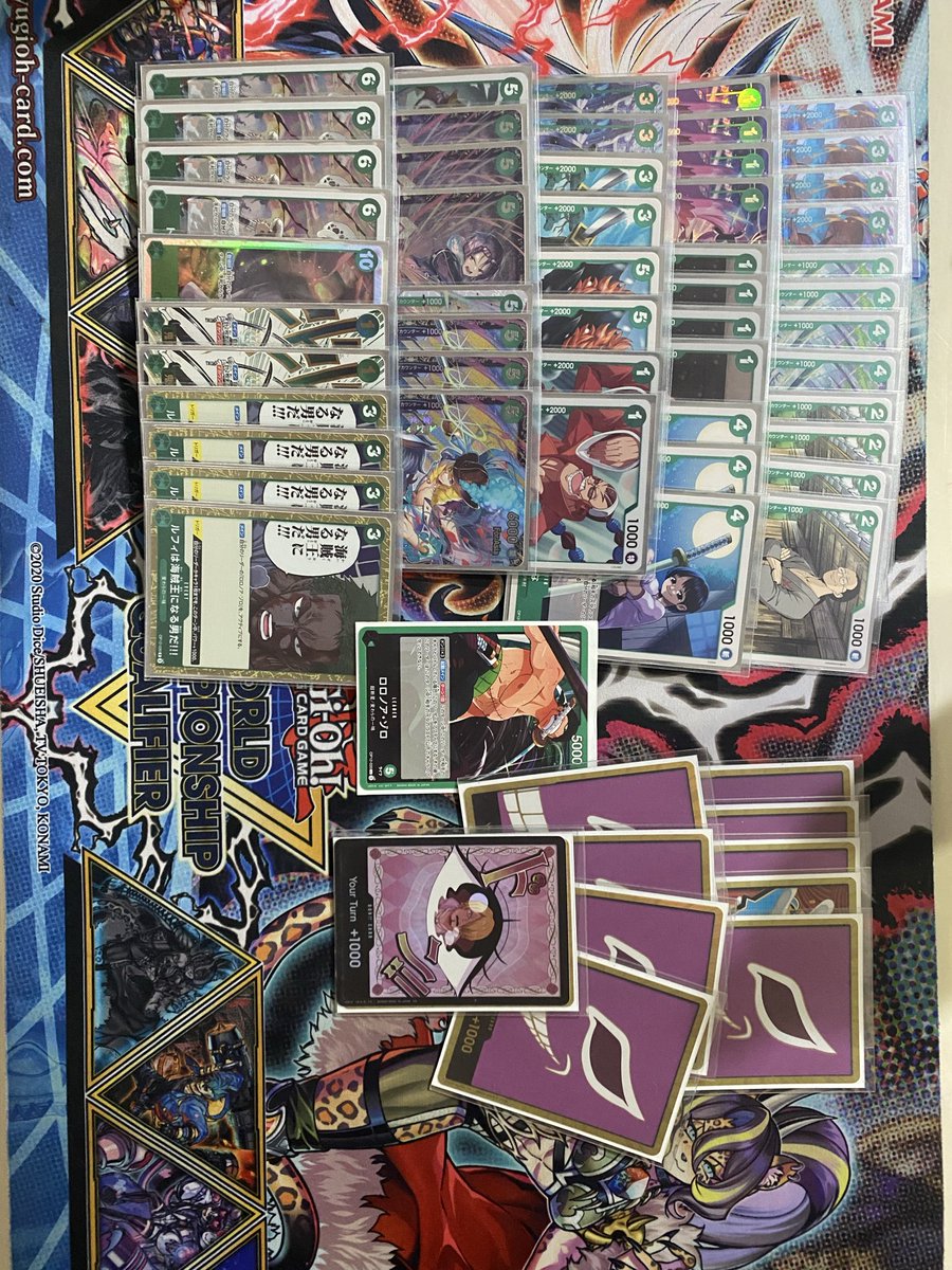 Taiwan 1v1 CS 18th place
Got my regional slot and overall had an experience of all time playing a CS for the first time in Asia
And I can say for sure this op13 meta is aids
Thanks to <a href="/nuewbii/">Gerrard</a> <a href="/ELV_Chalice/">ᴄʜᴀʟɪᴄᴇ</a> <a href="/SGAhIce/">Ben_OP</a> and all HQ members for the practise beforehand.