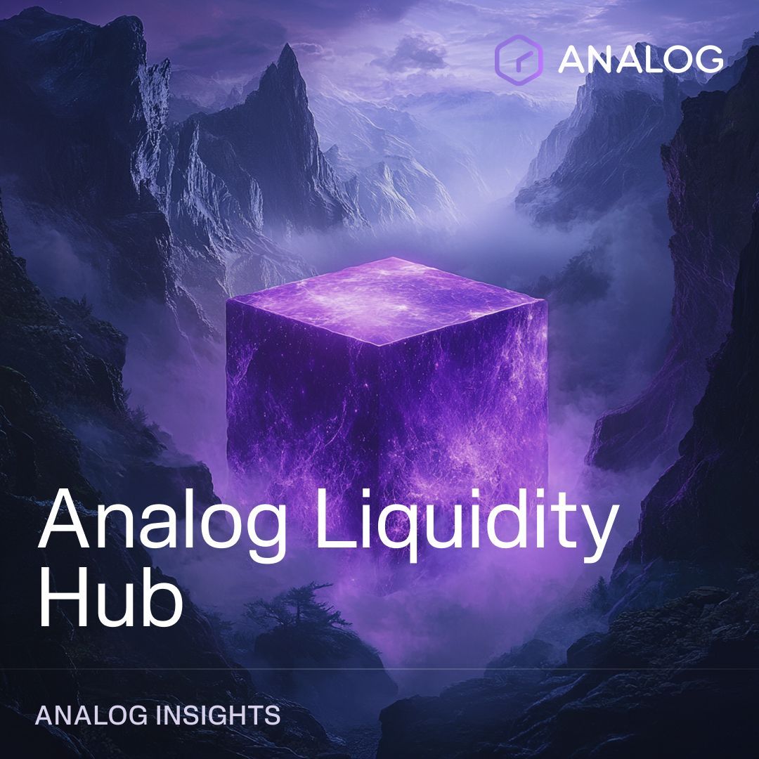 Real world assets are moving onchain but tokenization alone won’t cut it.

What’s missing is real connectivity.

<a href="/OneAnalog/">Analog 🕓⛓️</a> is building that layer, a universal liquidity network where assets can actually move between chains, like data flowing through the internet.

The future of
