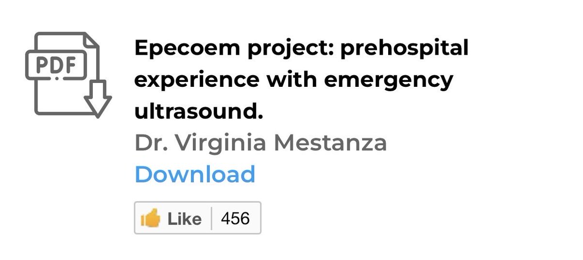 El abstract del proyecto Epecoem  de ecografía en extra hospitalaria CES061 Andalucía quedó entre los 27 finalistas en  congreso Winfocus world  . Podéis entrar y  votar !!! 

winfocus.org/congress-abstr…