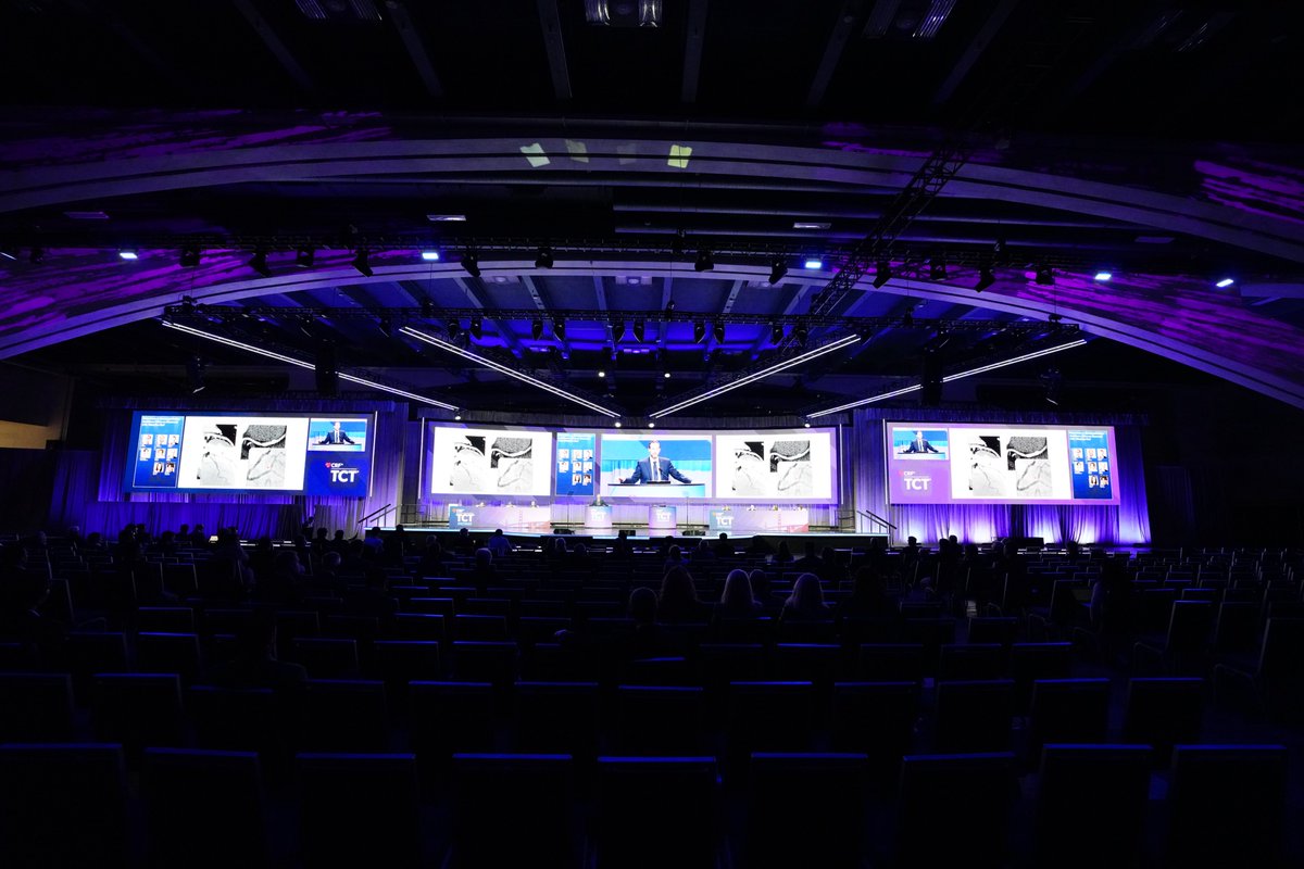 Day 2 at #TCT2025, Main Arena

Great session on CCTA in revascularization decisions.

CTA is powerful but not perfect. Context, image quality, and physiology matter just as much as anatomy. 

<a href="/TCTMD/">TCTMD</a> <a href="/crfheart/">Cardiovascular Research Foundation</a>
