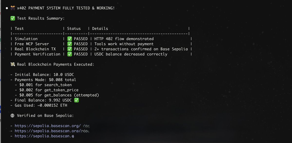 HeyElsaAI's tweet image. x402 payment system test on Elsa was successful. 
More to come!