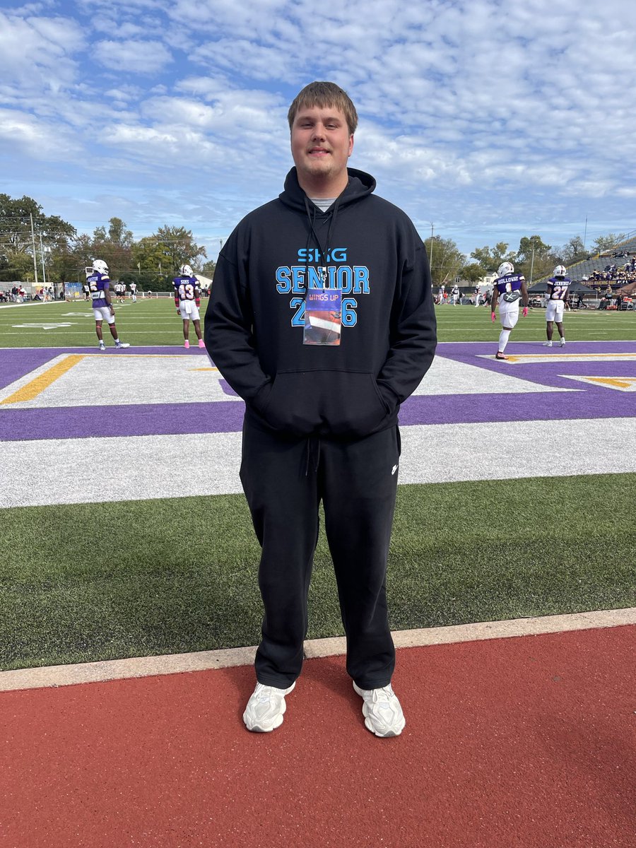 Thank you <a href="/TNTechFootball/">TTU Football</a> for having me for an amazing game day visit <a href="/TD_HARM/">TYLER HARMAN</a> <a href="/SKG_FBRecruits/">Seckinger High School Football Recruits</a> #WingsUp