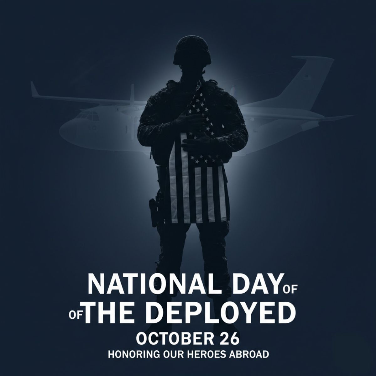 🇺🇸 Today on National Day of the Deployed, we honor those serving far from home—and the loved ones waiting for their safe return. Your sacrifice is seen. Your service matters. 

#NationalDayoftheDeployed #DeployedVeterans #SupportOurTroops #MilitaryFamilies #LifeAfterDeployment
