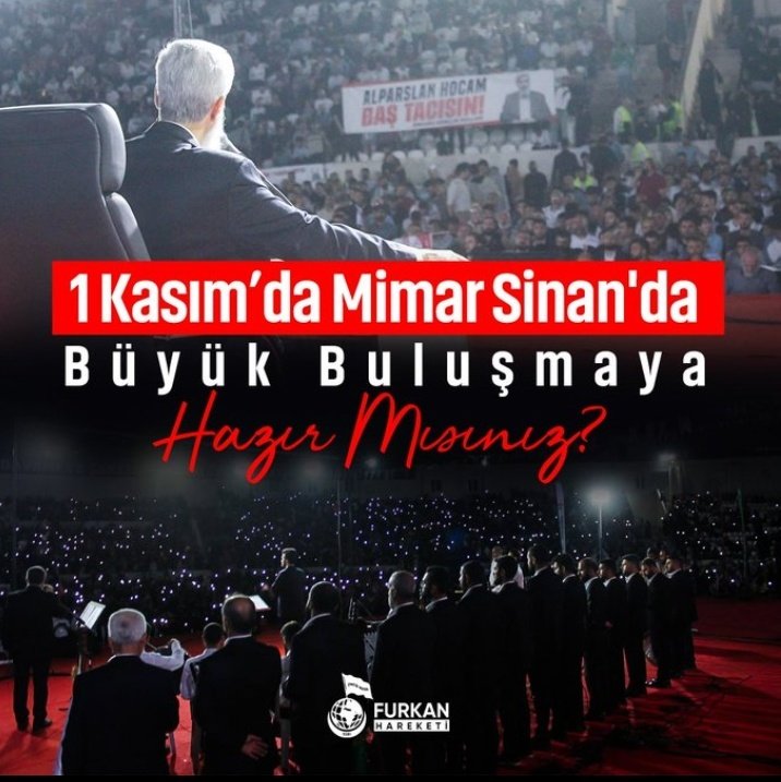 FurkanHareketinden Konferans 
#AdanadaBüyükBuluşma