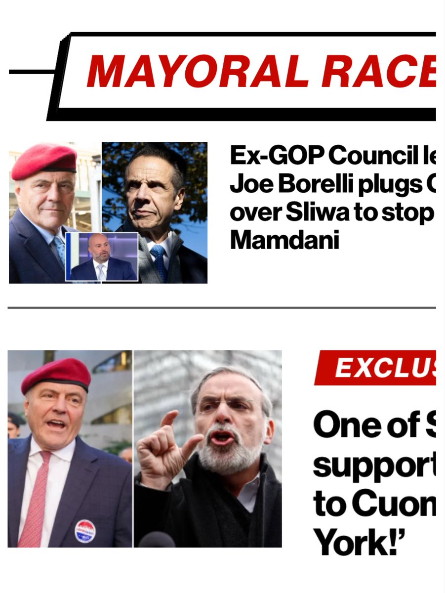 Heavy hitters in NYC Republican politics are supporting Cuomo. Thank you <a href="/HikindDov/">Dov Hikind</a> and <a href="/JoeBorelliNYC/">Joe Borelli</a> for putting #CityOverParty. #VoteCuomo
