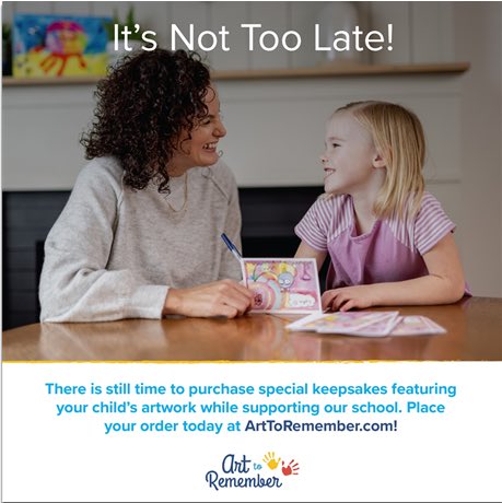 SpringCreekES's tweet image. Parents and guardians, it’s not too late to grab your child’s special keepsakes! Place your order today to remember these special moments forever! 🎨🖼️