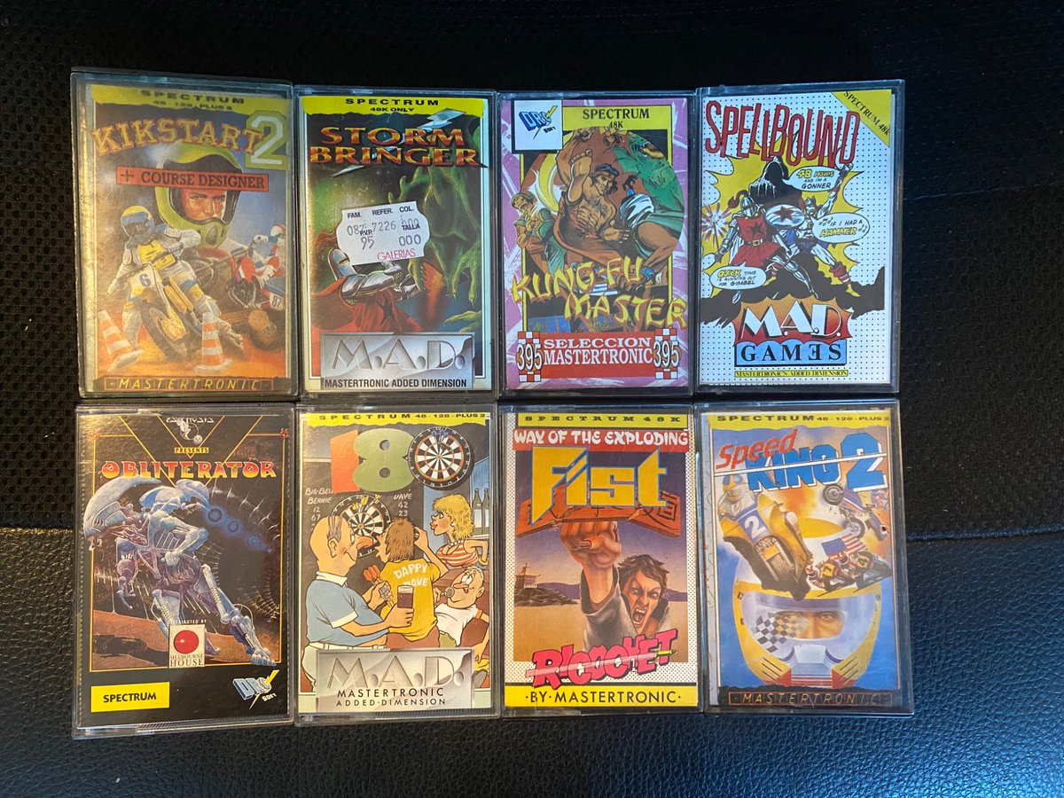 ZXDev2015's tweet image. Tengo estos juegos de Spectrum disponibles. Si alguien está interesado, que me mande Privado 👾
I have these ZX Spectrum games available. If anyone is interested, please PM me 👾