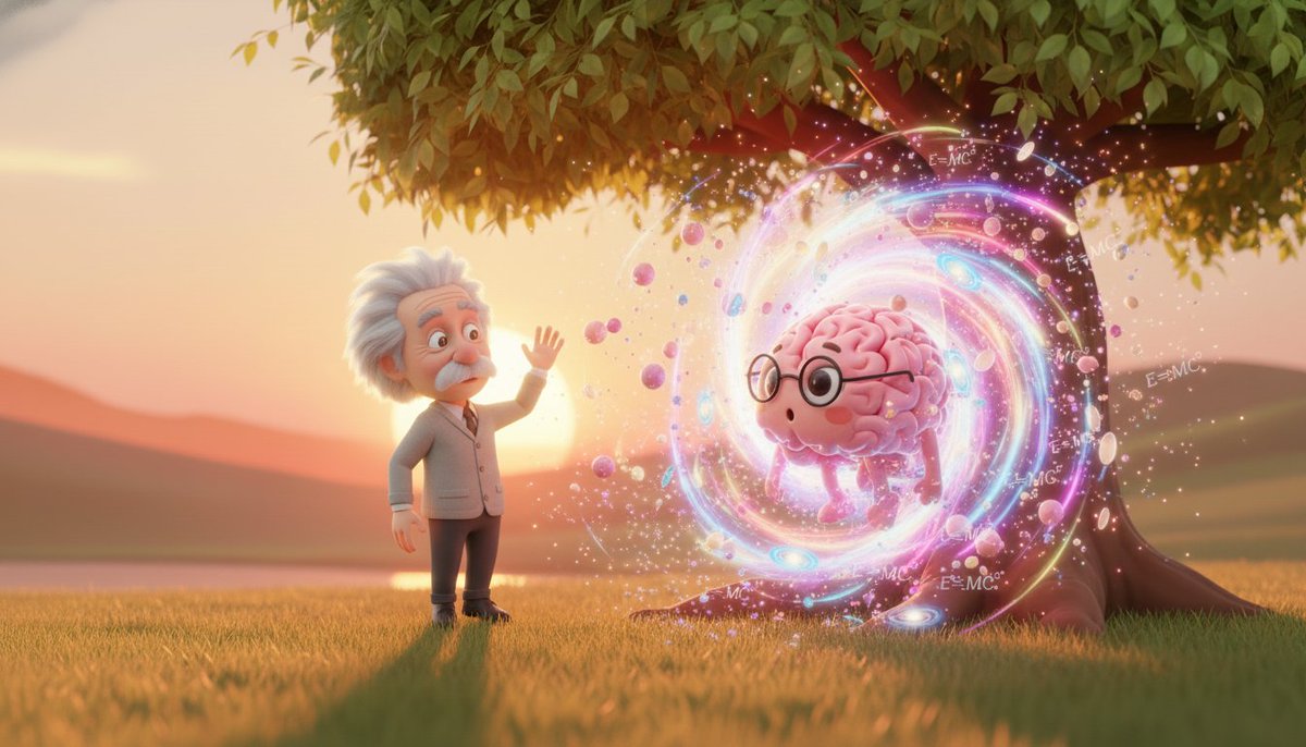 BrainyCoins's tweet image. Brainy x Einstein 
The last lesson.
“Imagination is more important than knowledge.”
Knowledge built the bridge.
Imagination made Brainy cross it. 🌌
#Brainy #Einstein #memecoin