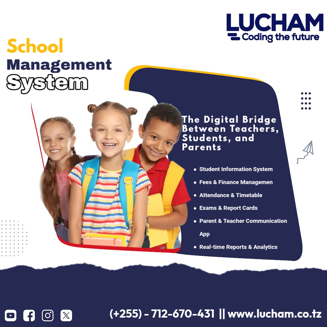 lucham_tz's tweet image. #lucham_tz #softwarwengineer #softwaredeveloper #techhouse #techtanzania #tech #technology  visit lucham.co.tz @lucham_tz @lucham_tz @CodingTheFuture