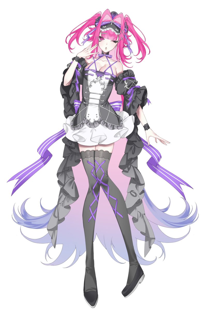 🖤✨ Midnight Reverie ✨🖤

Between dreams &amp; dusk, she dances — untamed, unbroken, unforgettable.
The night itself seems to pause to watch her breathe. 🌌

Outfit reveal #13 🎨: <a href="/Rosyy666/">rooosy🔞</a> 
#EnvTuber #DarkFantasy #GothicCore #CelestialBeauty #セレナアート 🩷💜🩵