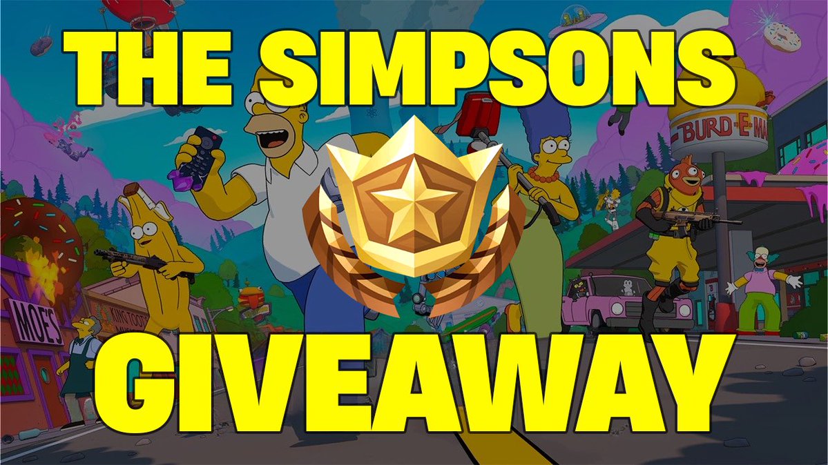 🎁3X SIMPSONS BATTLE PASS GIVEAWAY 🎁

• Follow <a href="/Loolo_WRLD/">Loolo | Fortnite Leaks</a> &amp; <a href="/realAlucar/">Alucar 📍</a> 👤
• Like ❤️
• Retweet 🔁

Drawing the winners November 1!!

#Fortnite #FortniteLeaks #FortniteGiveaway