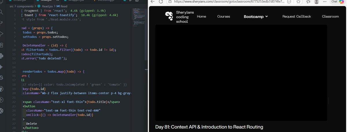NeerajMishr12's tweet image. 🚀 Day 28/100 – DSA, React & Academics 💻📚
Little more focused on academics lately 🎯
✅ DSA: Binary Search in 2D arrays + 1 LeetCode 🔍
✅ React: Deep dive into Context API & intro to React Router ⚙️
Slow but consistent grind 💪
#100DaysOfCode #Day28 #BuildInPublic