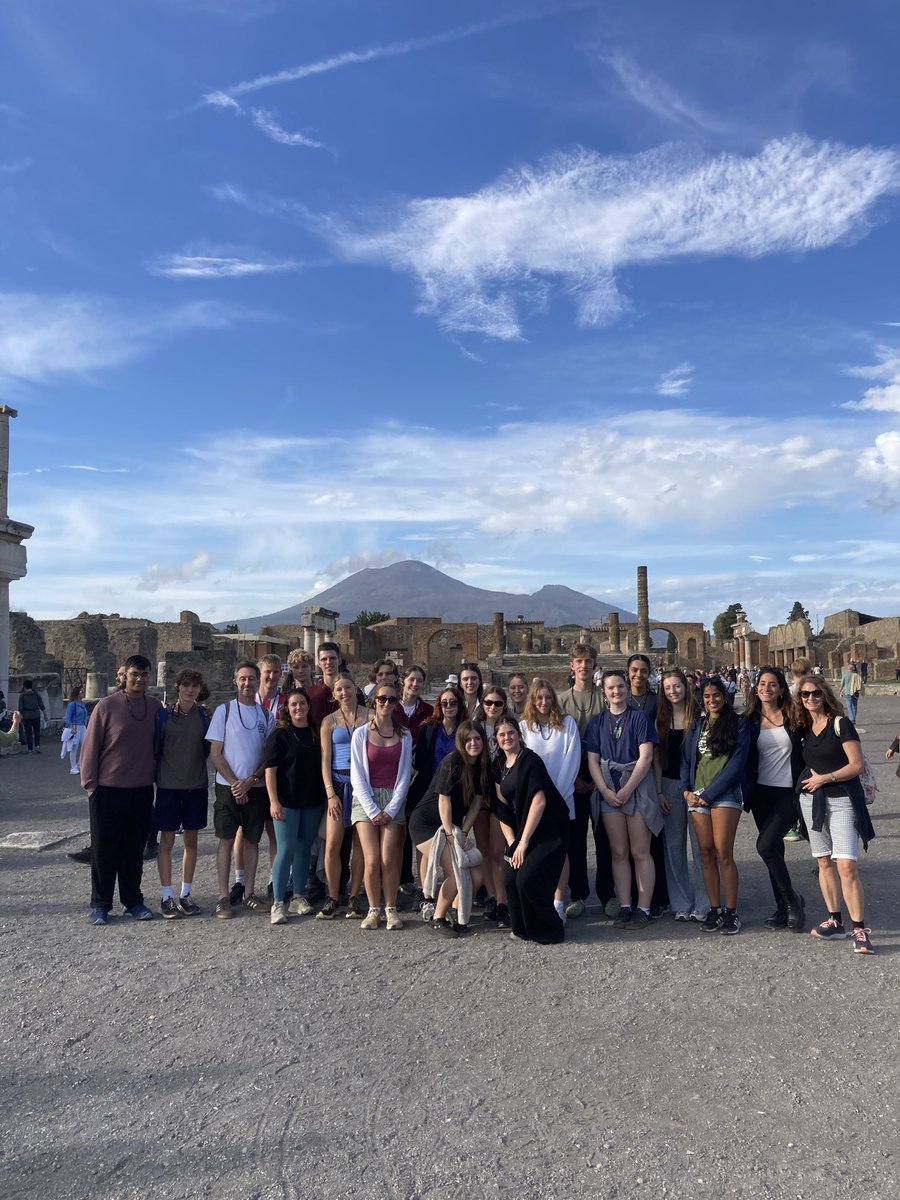 CGS_Geography's tweet photo. Embracing the spirit of Pompeii https://t.co/3ohHaPcXJQ