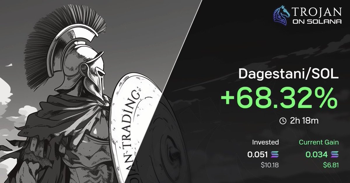 revdev888's tweet image. Only 2 trades Deep today. Some scam coin about becoming a solana millionaire which I held for less than 5 mins and then the dagestani trend
