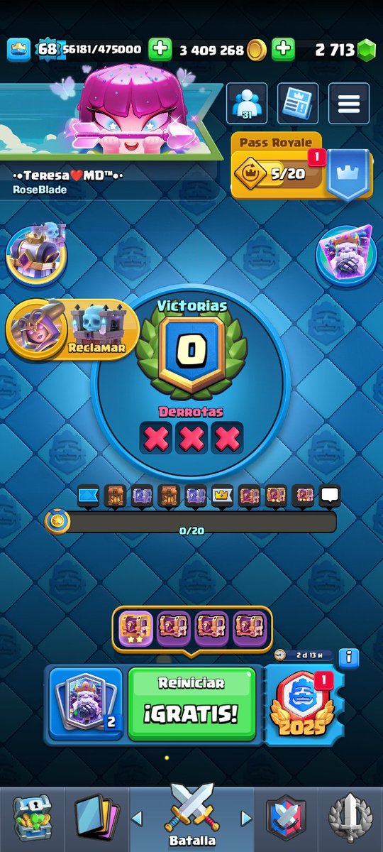 No pues si ta difícil☹️😭 Bye bye 20Wins ✨️