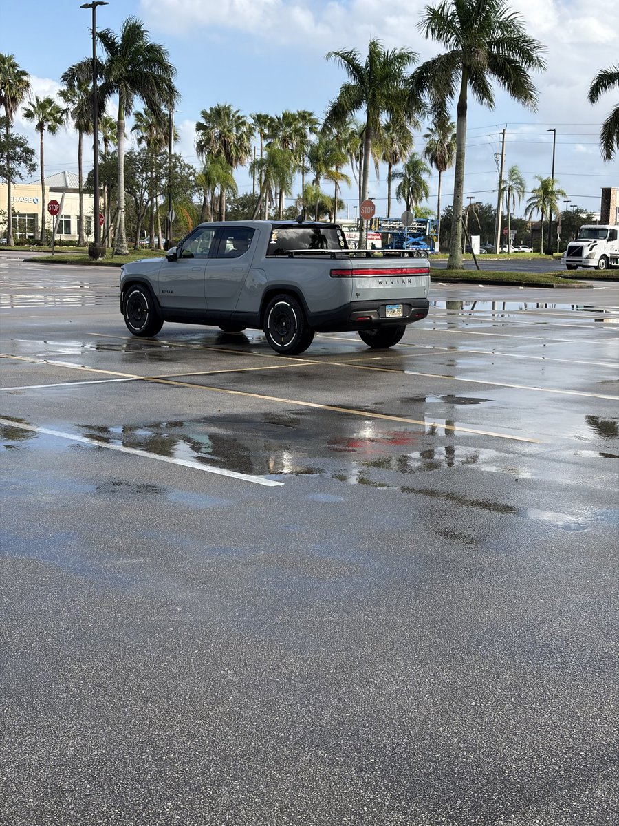 Typical Florida day! Downpour with full sun.