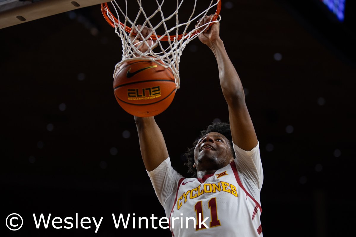 WesleyWinterink's tweet photo. Images from exhibition basketball game between Northwestern and Iowa State at Hilton Coliseum in Ames, Iowa on 10/26/2025.  Iowa State won 80-72. https://t.co/N7As5ICKQi