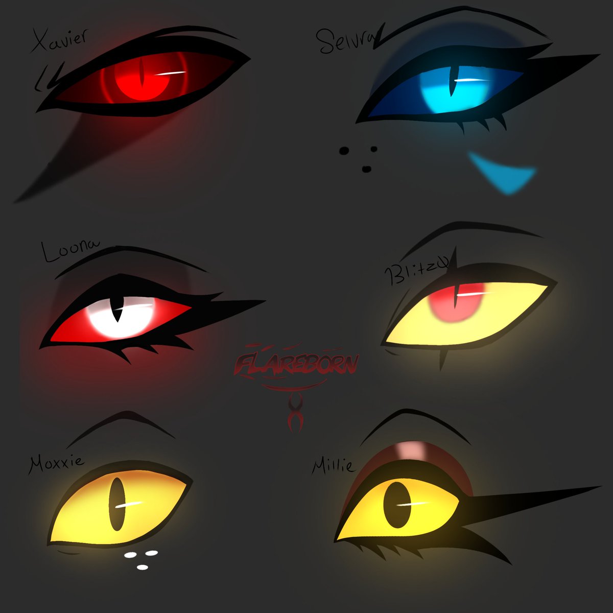 LONEYXaVIER's tweet image. Eye practice part 1 🤘
#Helluvaboss #HelluvabossArt #Digitalart