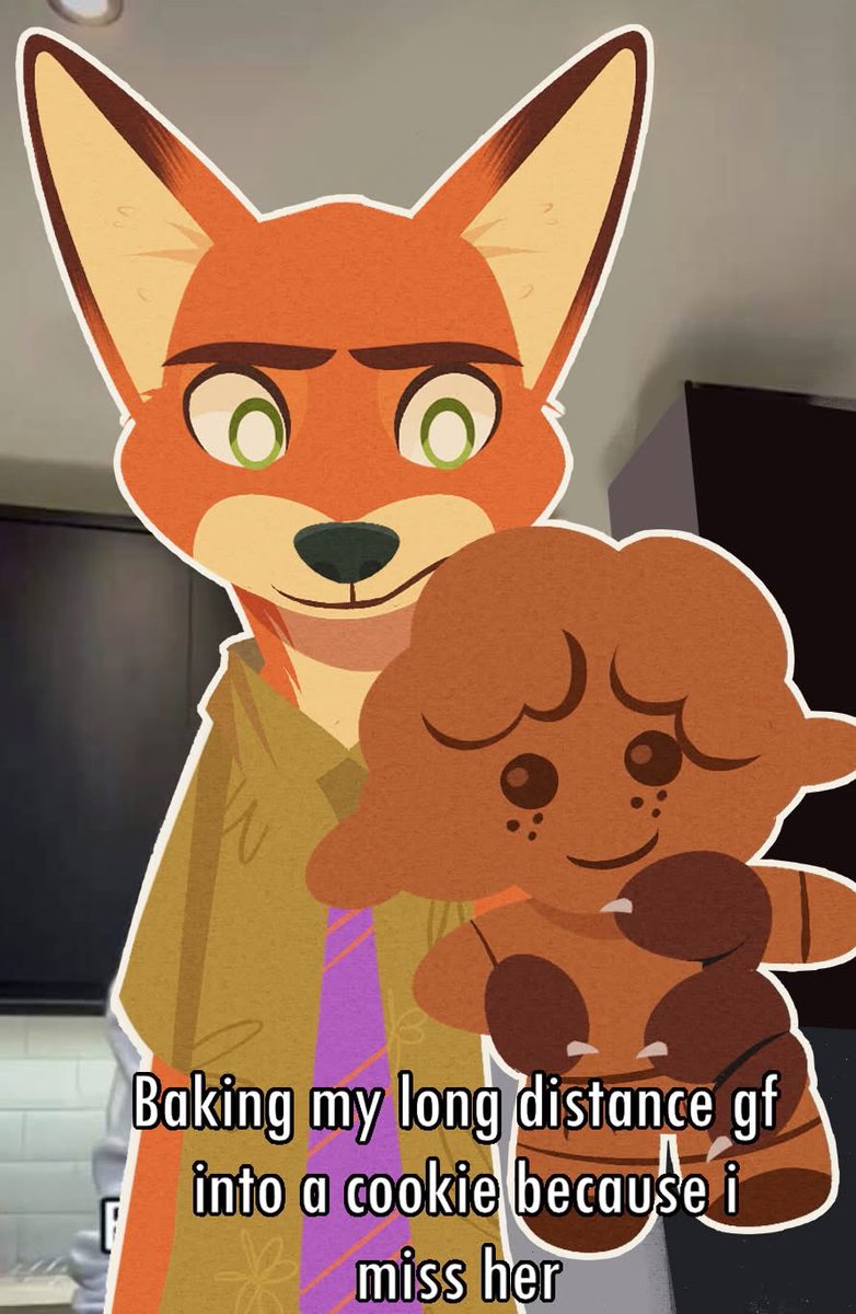 AnnFerMoon27's tweet photo. Nick! She’s working! 

[#yumeship #Ocxcanon #canonxoc #zootopiaOC #wildecloud] https://t.co/VQKFFQIfzL