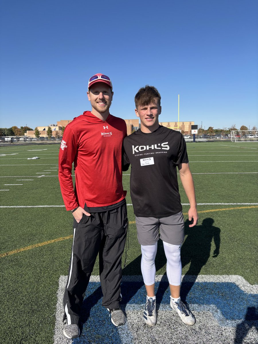 Competition winners:

Punt Underclassmen: A. Estrada 
Punt Upperclassmen: <a href="/ZaneGraven/">Zane Graven</a> 

#KohlsKickingOH
#KohlsTraining

📍Columbus, OH