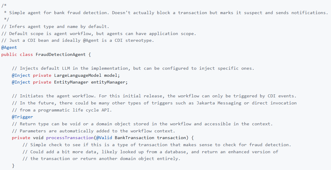 reza_rahman's tweet image. First PR submitted to add Agentic AI as a Jakarta EE specification. Feedback welcome. Hopefully it moves forward! github.com/jakartaee/spec…