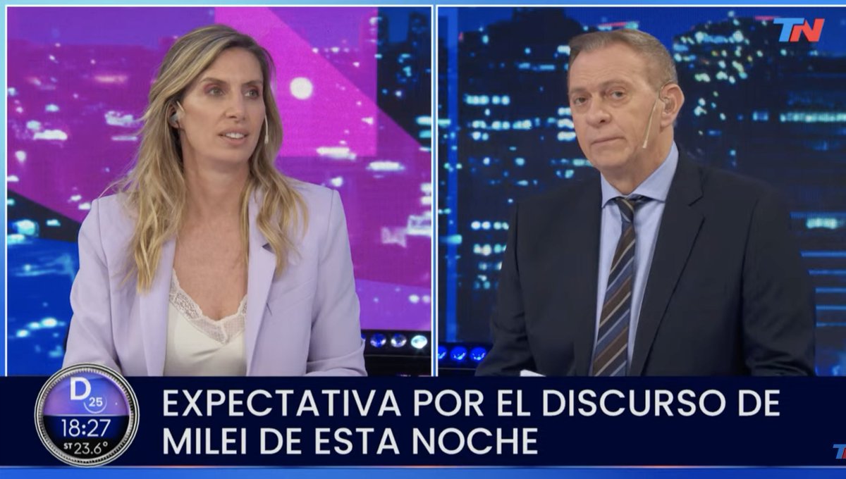 Caras de orto en TN, tengamos fé.