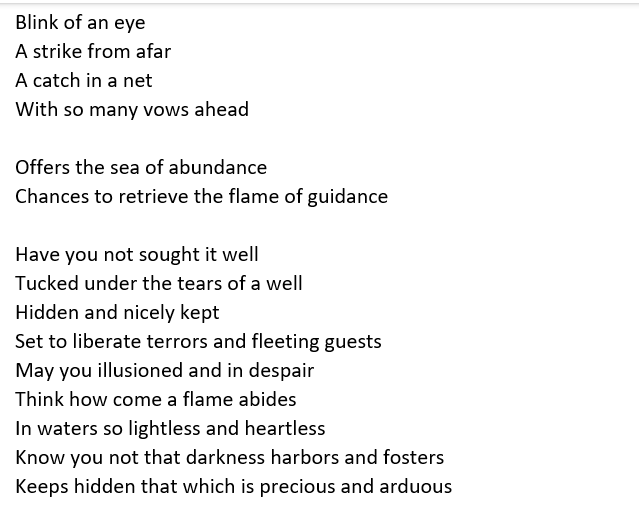 Ibn Arabi'nin okumadığım satırları mı bana ilham vermiş?