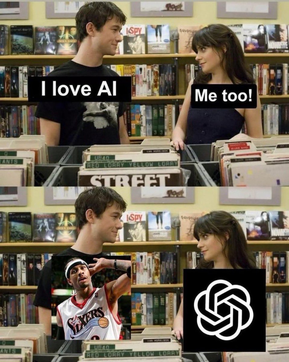I miss the time where AI only stood for Allen Iverson