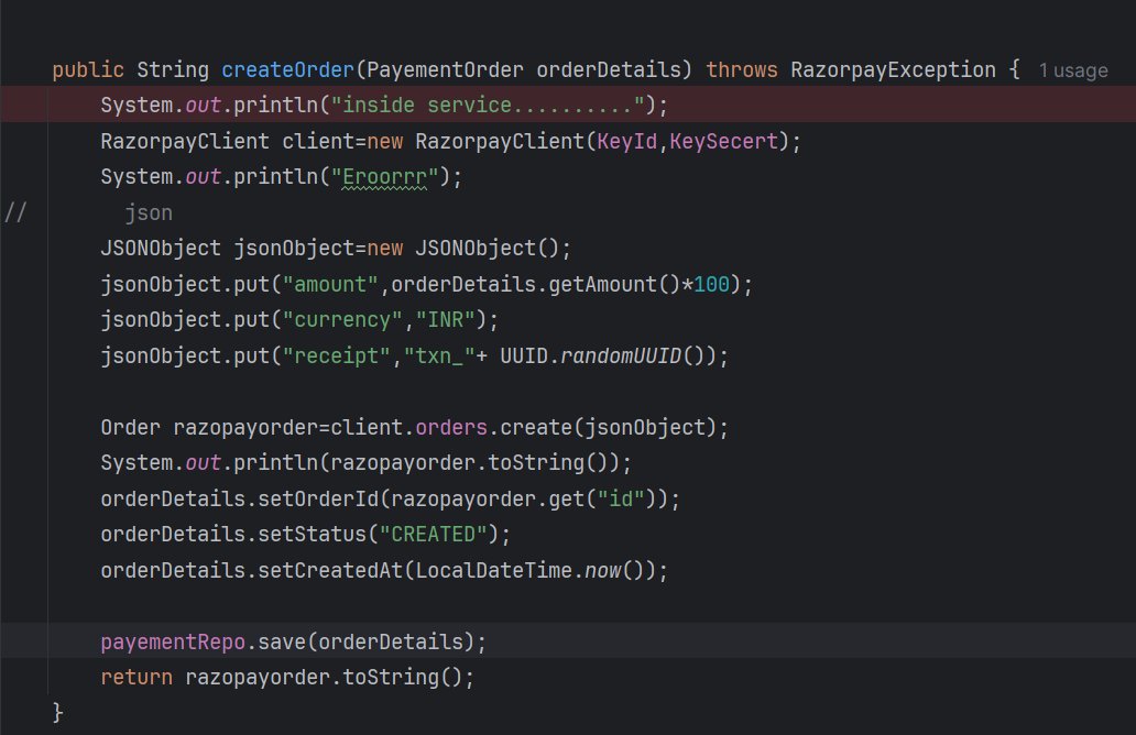 MayankSang253's tweet image. 🚀 Day 3 | Java Full Stack (Microservices Phase)
-&gt;Payment Gateway API for transactions
-&gt;Notification Service to send updates after successful payments#Java #SpringBoot #Microservices #PaymentGateway #NotificationService #BackendDevelopment #FullStackDeveloper #100DaysOfCode