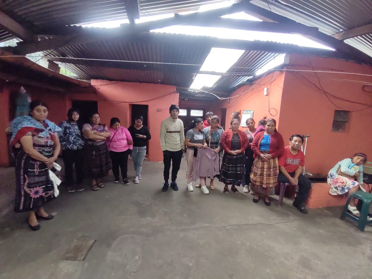 Hoy reunión en poxlajuj Totonicapán.