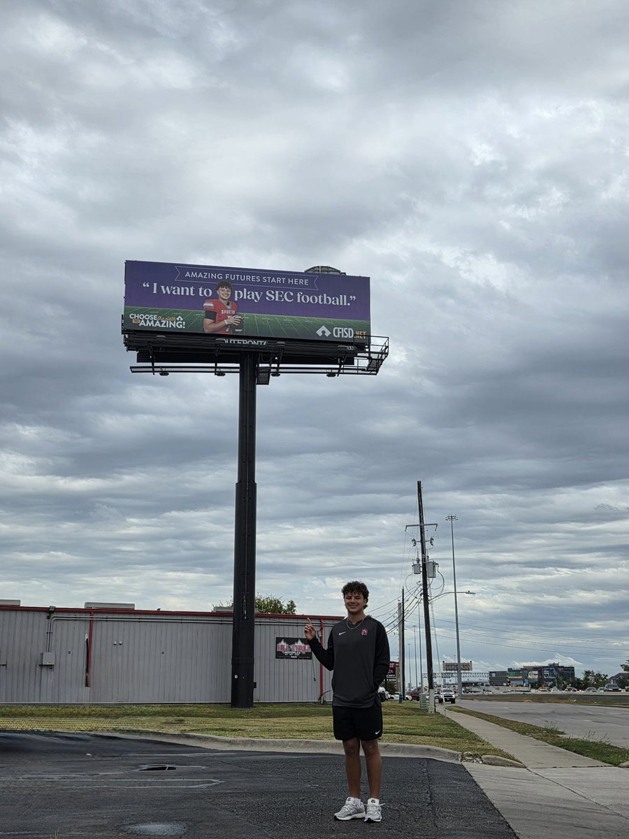 It’s truly a blessing to be chosen from a pool of 12 High Schools in our Cy Fair School District to represent our body of amazing student athletes. <a href="/CyFairISD/">Cypress-Fairbanks ISD</a> <a href="/CoachAment/">Charles Ament</a> <a href="/Coach_MacCFISD/">Coach Mac</a> where talent and education are top level. <a href="/CyLakes_FB/">Cypress Lakes FB</a> <a href="/CoachCarter_19/">Tyrone Carter M.Ed</a> <a href="/Godsgift_Nate/">Nate Paxton</a>
