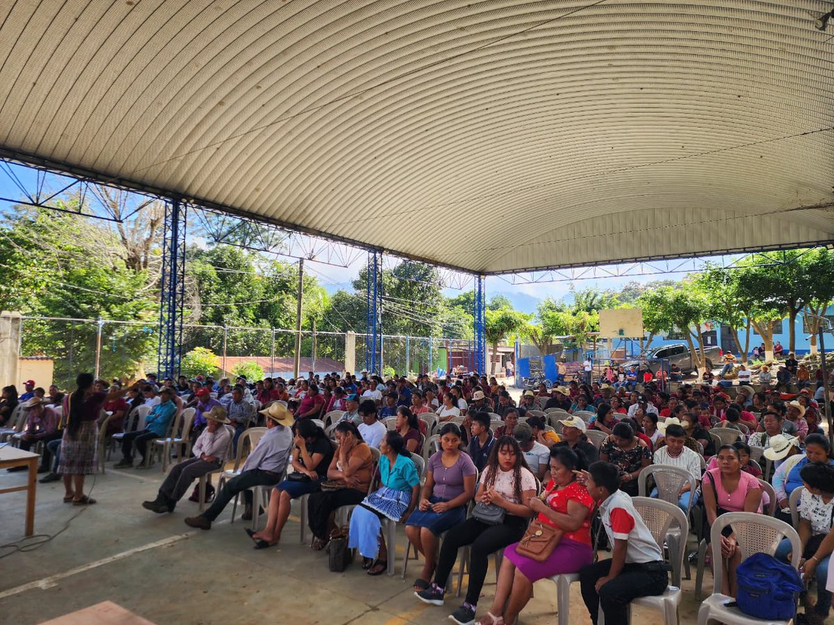 Reunión de articulación con el FNL en Huehuetenango