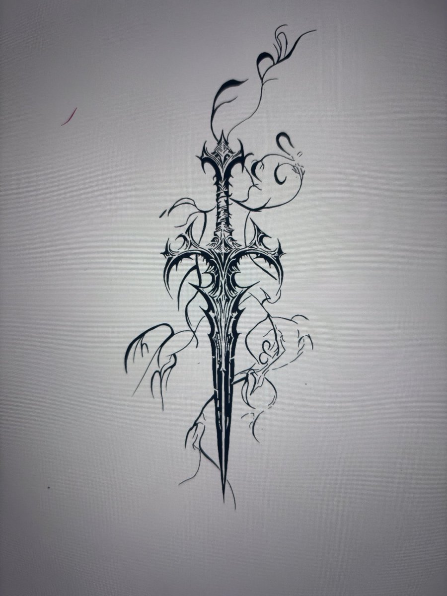 guys i drew the next tattoo i wanna get (gonna be a face tattoo hehe) 
🤭🤭🤭