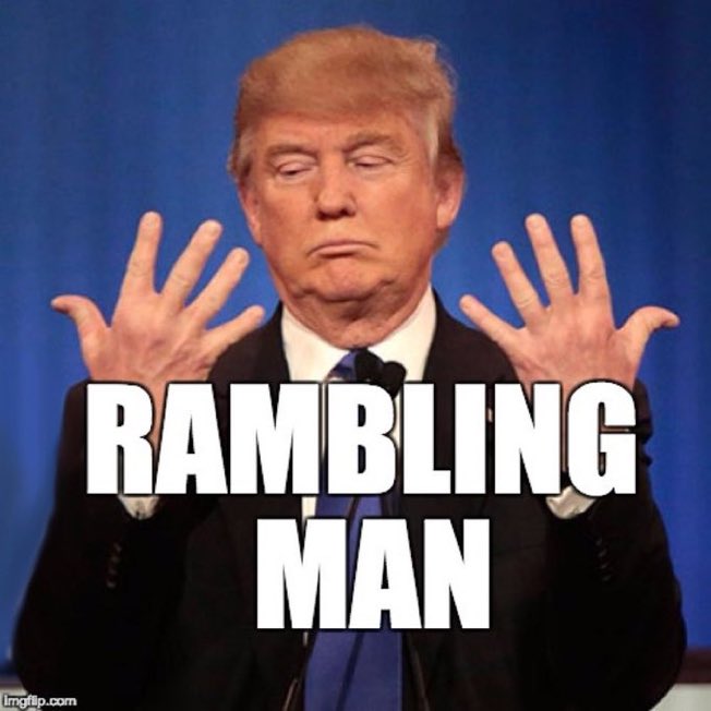 bkaydw's tweet image. Trump’s incapacities are becoming ever more evident…at pressers spontaneous questions throw him off & he falls back on his unintelligible ramblings.
So, WHO IS RUNNING the Presidency?
Talk about a 2028 run is not only illegal, but absurd beyond imagination.
#wtpBlueResists #DV1