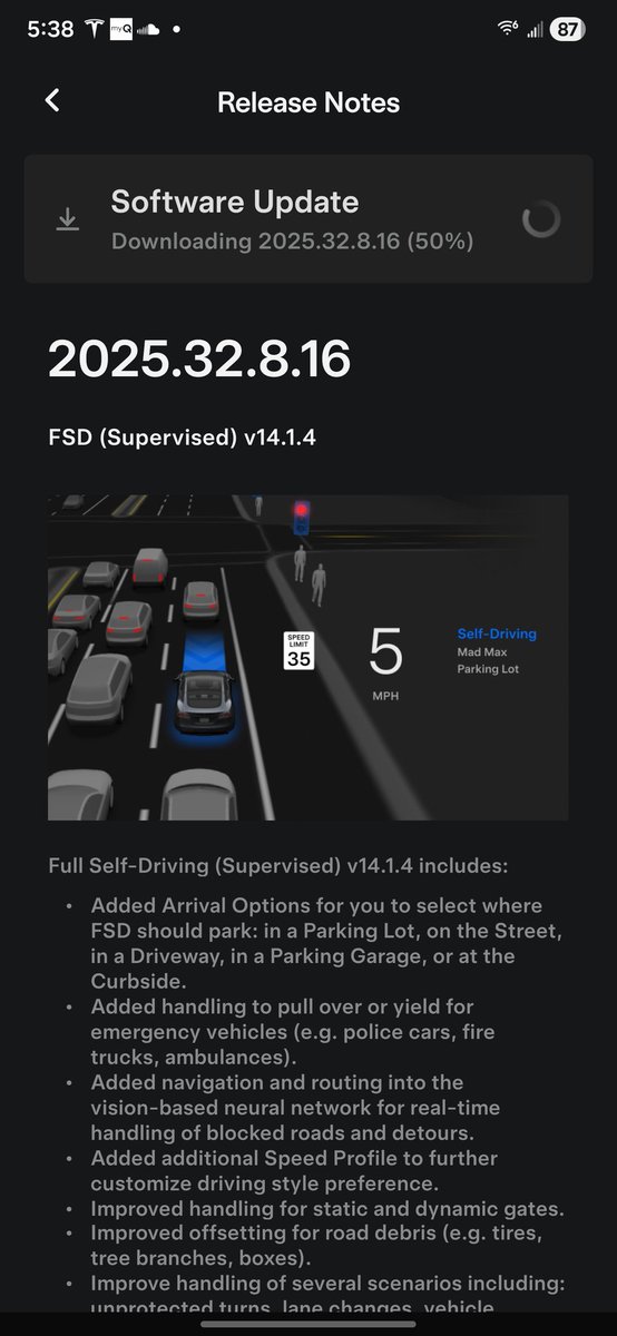 FSD 14! Maybe they are sending it to the people that were left on V13 first!