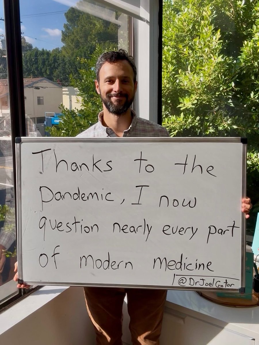 JoeHyde14124582's tweet image. パンデミックはありがたかった。
お陰でほぼ全ての現代医療に対して疑問を持つようになった。