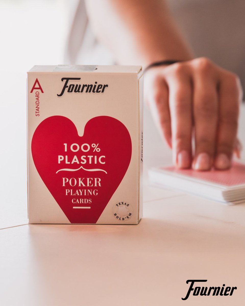 🔝 Máxima calidad y durabilidad con la baraja de Fournier 100% Plástico.

Un material premium tanto en Baraja Española como en Baraja Francesa, para que puedas jugar a todo tipo de juegos de cartas durante cientos de partidas.

#nhfournier #fournier #calidad #plastico