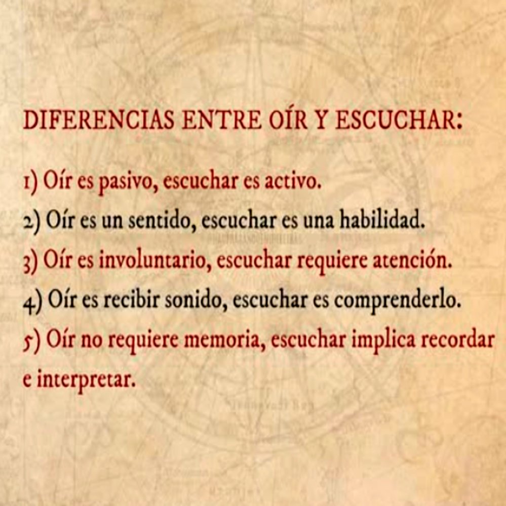 🔊 🦻

#Oír  vs  #Escuchar

🤔