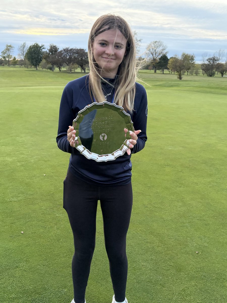 Proud of Charlotte as today she won 1st place in the nine holes competition for the <a href="/TheElexis13/">The Elexis Brown Golf Foundation</a> Junior Cup at Cleethorpes Golf Club.  Way da’ go girlie!
<a href="/WintertonWCA/">Winterton Academy</a>