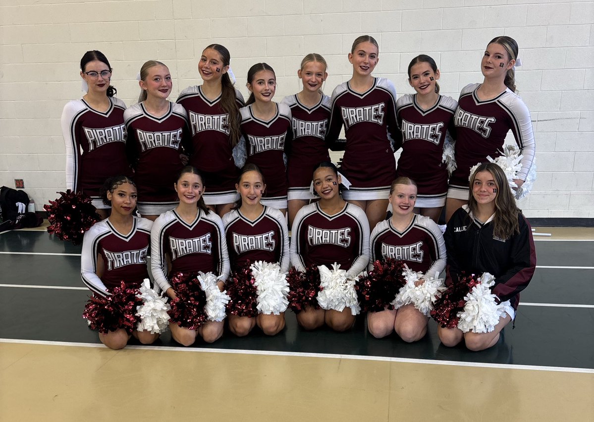 rockyrivercheer's tweet image. Couldn’t be prouder of this team! When the music stopped, they didn’t! These girls stayed locked in and crushed it! 4th place at CWC! 🏴☠️📣
#GoPirates #CWC #SwordsUp