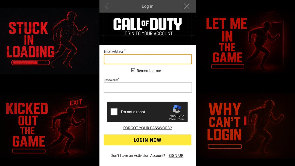 DNegativezero1's tweet photo. LOGIN SCREENS OF DOOM CODM EDITION!  

Part 4 Series of CODM is Trash Also known as Why CODM is a bad game https://t.co/j9hPTNs9vv