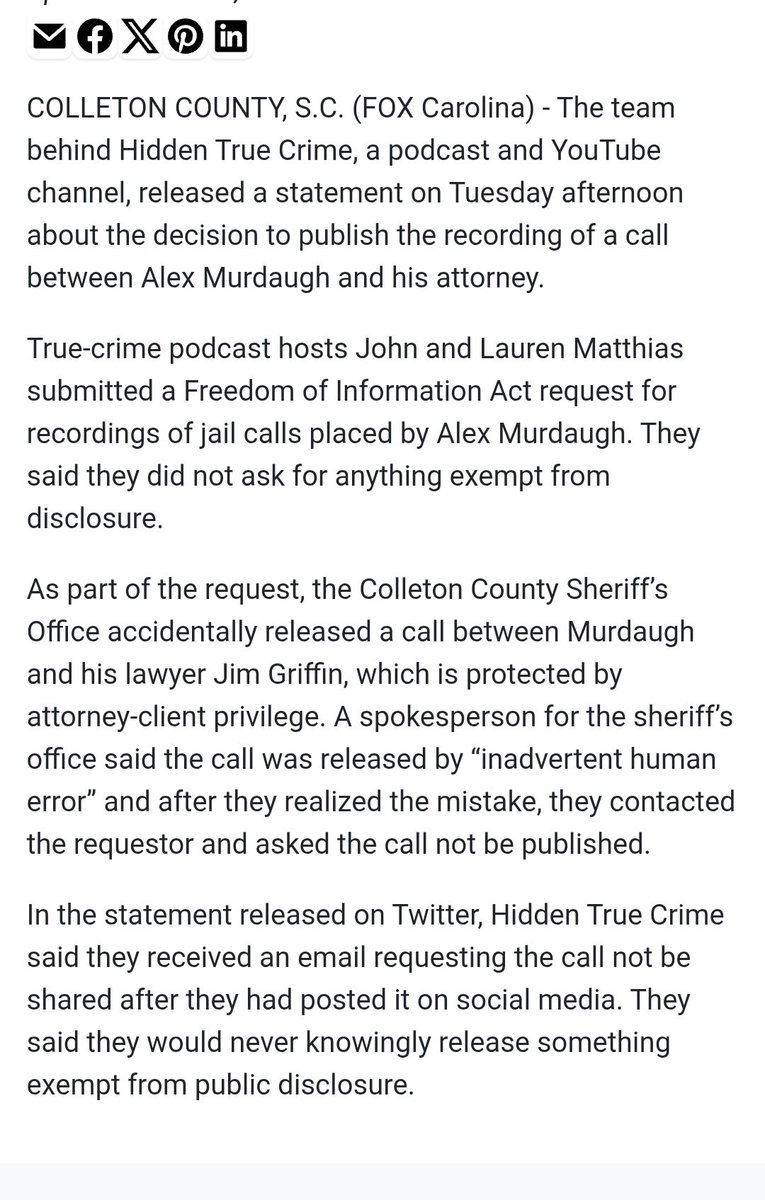 Lillyin_London's tweet image. I did call Lauren Matthias out for this on x. She had a complete meltdown because of my post. But as you can read : the courthouse did contact Hidden True Crime and requested they don’t release the call. But she did it anyway. And again she said “ we did nothing wrong “ 