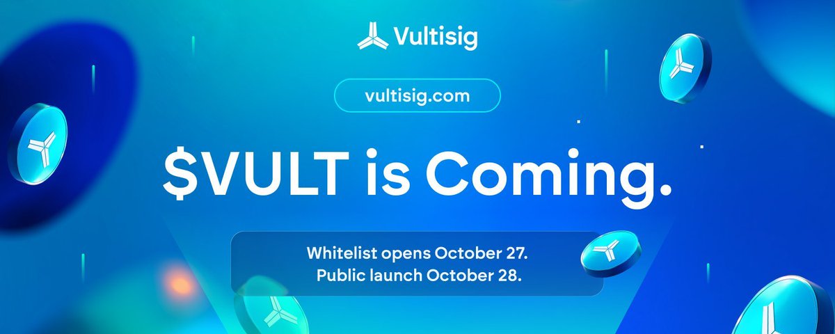 Vultisig $VULT 即将推出 横幅与发布日期